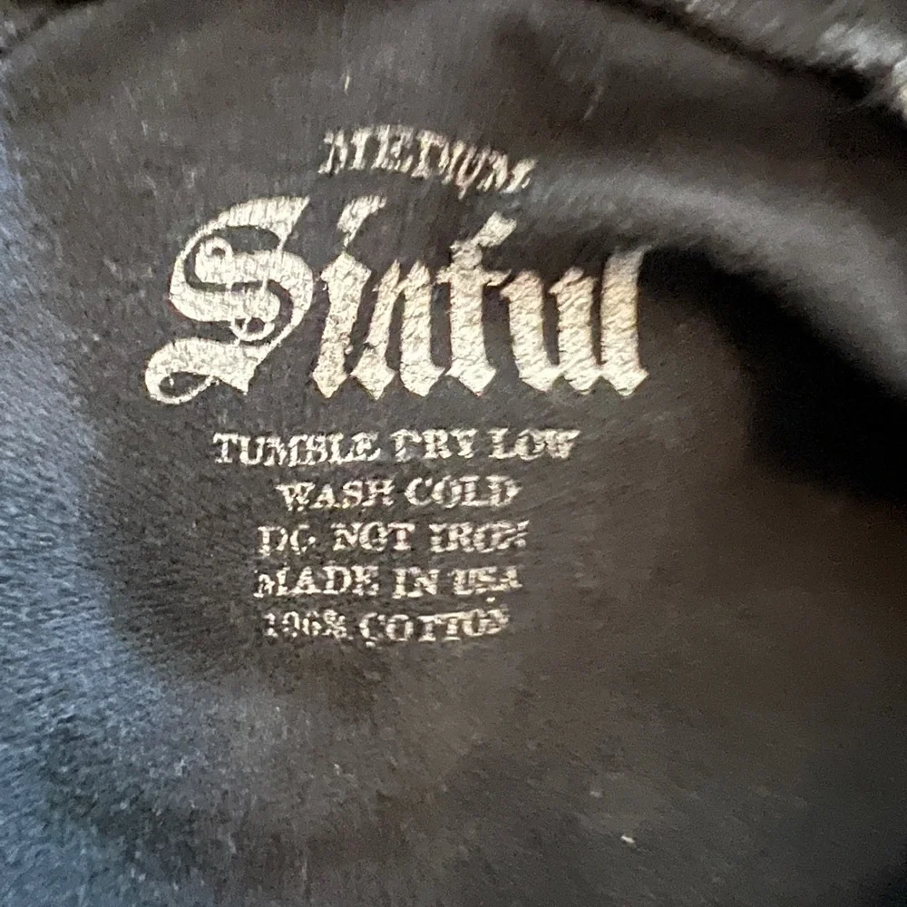 Black Sinful hoodie size medium - Picture 5 of 5